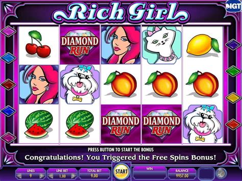 rich girl free spins  These symbols are found on all 5 Free Spins Bonus girls